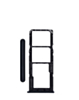 Dual Sim Card Tray for Galaxy A21S (A217 / 2020) (BLACK)
