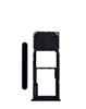 Single Sim Card Tray for Galaxy A21S (A217 / 2020) (BLACK)