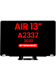 LCD Assembly (SILVER) (NO LOGO) (Aftermarket) for MacBook Air 13" Retina (A2337 / Late 2020) (M1)