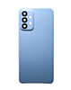 Purchase the Blue Back Glass for Galaxy A23 A235 2022 without logo.
