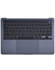 Top Case with US Keyboard & Touchpad (MIDNIGHT) for MacBook Air 13" (A2681 / Mid 2022)