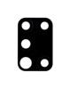 Back Camera Lens with Adhesive for Galaxy A31 (A315 / 2020) (Glass Only)