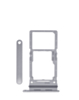 Dual Sim Card Tray for Galaxy A34 (A346 / 2023) (SILVER)