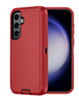 Heavy Duty Case for Galaxy A35 5G (RED & BLACK) (Only Ground Shipping)