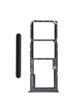 Dual Sim Card Tray for Galaxy A51 (A515 / 2019) (BLACK)
