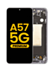 OLED Assembly with Frame for Galaxy A57 (A576 2026) (GRAY) (Premium)