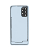 Back Glass with Camera Lens and Adhesive for Galaxy A72 (A725 / 2021) / A72 5G (A726 / 2021) (NO LOGO) (AWESOME BLUE)