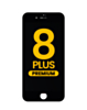LCD Assembly with Steel Plate for iPhone 8 Plus (BLACK) (Premium / LG)