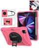 Hand Adjustable Heavy Duty Case with Shoulder Strap - PINK for iPad Air 4 / Air 5 / Pro 11 (1st / 2nd / 3rd / 4th) (Only Ground Shipping)
