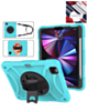 Hand Adjustable Heavy Duty Case with Shoulder Strap - TEAL for iPad Air 4 / Air 5 / Pro 11 (1st / 2nd / 3rd / 4th) (Only Ground Shipping)