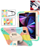 Hand Adjustable Heavy Duty Case with Shoulder Strap - RAINBOW for iPad Air 4 / Air 5 / Pro 11 (1st / 2nd / 3rd / 4th) (Only Ground Shipping)
