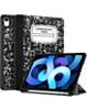 Old Style Notebook Design Case - Composition Book for iPad Air 11 2024 / iPad 10 2022 / iPad 11 (A16) / Air 4 / Air 5 / Pro 11 (1st / 2nd / 3rd / 4th) (Only Ground Shipping)