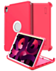 Heavy Duty Case with Clip - PINK WHITE for iPad Air 4 / Air 5 / Pro 11 (1st / 2nd / 3rd / 4th) (Only Ground Shipping)