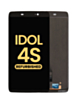 OLED Assembly without Frame for Alcatel Idol 4S (607O / 2016) (Black) (Refurbished)