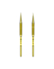 AMAOE AM-14T / 14U High Hardness Anti-magnetic Titanium Alloy Tweezers / Straight and Curved Head