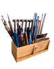 AMAOE M63 Bamboo Storage Stand Box Rack (Only Ground Shipping)