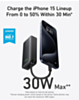 Anker Nano Power Bank with Built-In USB-C Cable (10000 mAh / 30W) (BLACK) (Only Ground Shipping)