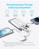 Anker Zolo Power Bank w/ Built-in USB-C & L Cables - (BLACK) (10000 mAh / 30W) (Only Ground Shipping)