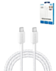 Anker 322 USB C-C Braided Charging Cable (WHITE) (10ft) (60W) (Only Ground Shipping)