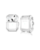 AirPods 1/2 Rugged Ring Shockproof Armor Case - CLEAR (Only Ground Shipping)