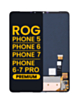 OLED Assembly without Frame for Asus ROG Phone 5 (ZS673KS) / ROG Phone 6 / ROG Phone 6 Pro / ROG Phone 7 / ROG Phone 7 Pro (Premium)