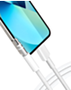 USB L-AUX Headphone Jack Cable (WHITE) (3ft) (Only Ground Shipping)