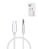 USB C-AUX Headphone Jack Cable (WHITE) (3ft) (Only Ground Shipping)