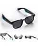 Ai Smart Glasses Open-Ear Speakers & Voice Assistant (BLACK) (Only Ground Shipping)