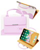 Smart Work Bag Style Case - RIBBON PINK for iPad Mini 1 / 2 / 3 / 4 / 5 (Only Ground Shipping)