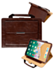 Smart Work Bag Style Case - BROWN for iPad 5 (2017) / iPad 6 (2018) / Air 1 / Air 2 / Pro 9.7 (Only Ground Shipping)