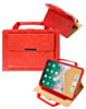 Smart Work Bag Style Case - RED for iPad Air 4 / Air 5 / Pro 11 (1st / 2nd / 3rd / 4th) (Only Ground Shipping)