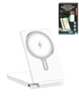 Brookstone Magsafe Power Bank & Phone Stand (WHITE) (5000mAh) (Only Ground Shipping)