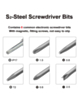 BEST 9909 Adjustable Torque Screwdriver Set (+1.5 / 0.8 / T2 / Y0.6 / +2.5 / IP17)