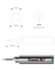 QianLi ToolPlus 936 Bumblebee General Lead-Free Soldering Iron Tip I-0.3mm (Not Returnable)