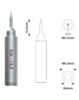 QianLi ToolPlus 936 Bumblebee General Lead-Free Soldering Iron Tip I-0.2mm (Not Returnable)