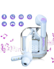 Bytech Bluetooth Earbud with Clear Display (WHITE) (Only Ground Shipping)