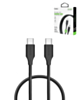 Esoulk C-C Fast Charging Cable (BLACK) (5ft) (60W) (Only Ground Shipping)