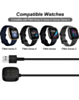 Fitbit Sense and Versa 3 Charging Cable - BLACK (Only Ground Shipping)