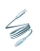 PISEN MagiPi Magloop USB C-L Fast Charging Cable (Blue) (27W) (3ft) (Only Ground Shipping)