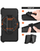 Galaxy Note 10 Plus Heavy Duty Case Clip (BLACK) (Only Ground Shipping)