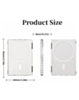 MagSafe-Compatible PC Flip Magnetic Card Holder – Slim Phone Wallet (Only Ground Shipping)