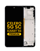 LCD Assembly with Frame for Boost Mobile Celero 5G SC (SN339D) / Summit 5G (SN339D-SMT) (Premium)