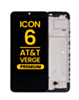 LCD Assembly with Frame for Cricket Icon 6 / AT&T Verge (SL219A) (Premium)