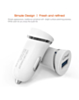 USB A Car Charger with USB A-C Charging Cable (3ft) (12W) (Only Ground Shipping)