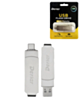 Derlar Dual USB 3.2 Type A + C USB Flash Drive (128GB)