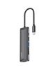 LDNIO DS-56H USB-C PD 5in1 USB-C Multi-function Hub Station (100w) (Only Ground Shipping)