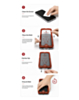 QUARTZ EasyFit Privacy Tempered Glass for 18 Pro Max (Pack of 10)