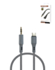 Silicone Wire USB-C to AUX (3ft) (Only Ground Shipping)