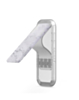 EEZL Stick Universal Kickstand for Case w/Holder Grip - White Marble (Only Ground Shipping)
