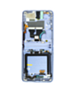 OLED Assembly with Frame for Galaxy Z Flip 4G F700 2020 (MIRROR PURPLE) (Premium)